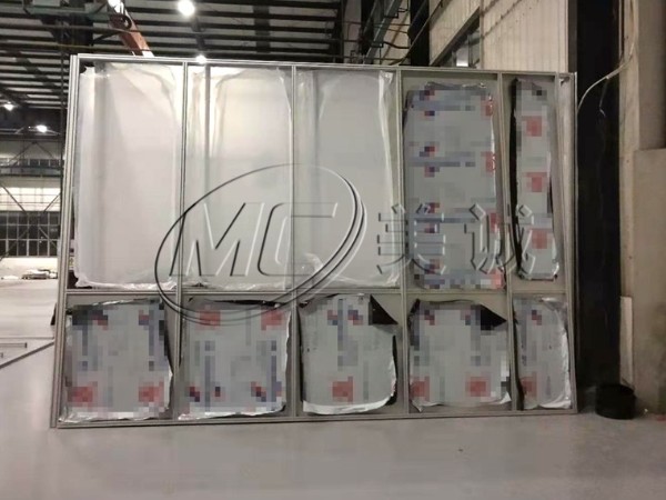 看工業鋁型材如何搭建成小型辦公室