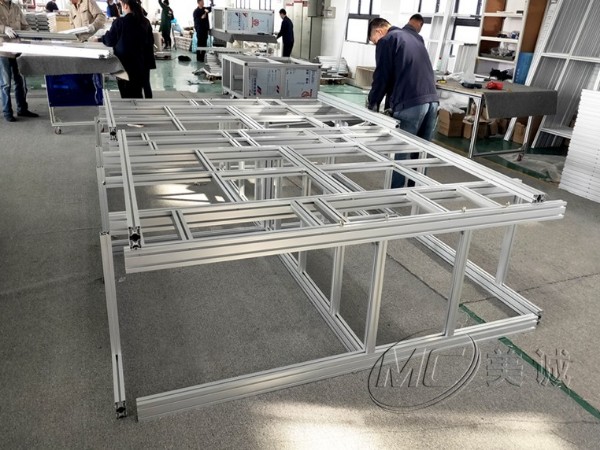 N95口罩機(jī)鋁型材機(jī)架現(xiàn)貨靠搶？交期靠搶？